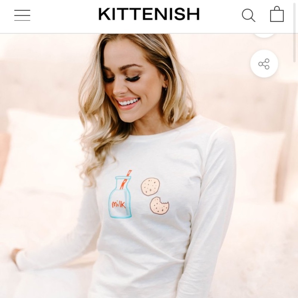 Kittenish pajama set